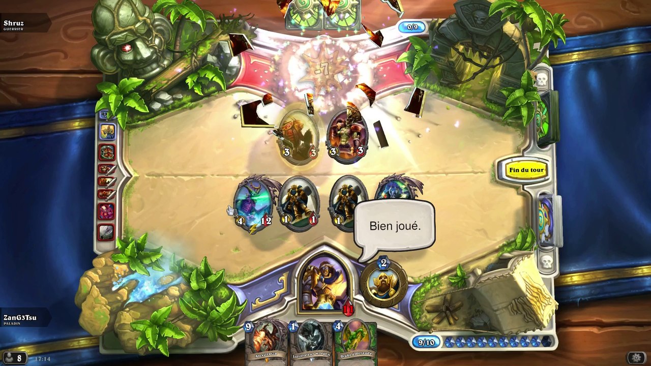 [N°21] Deck Paladin Aggro Vs Guerrier-