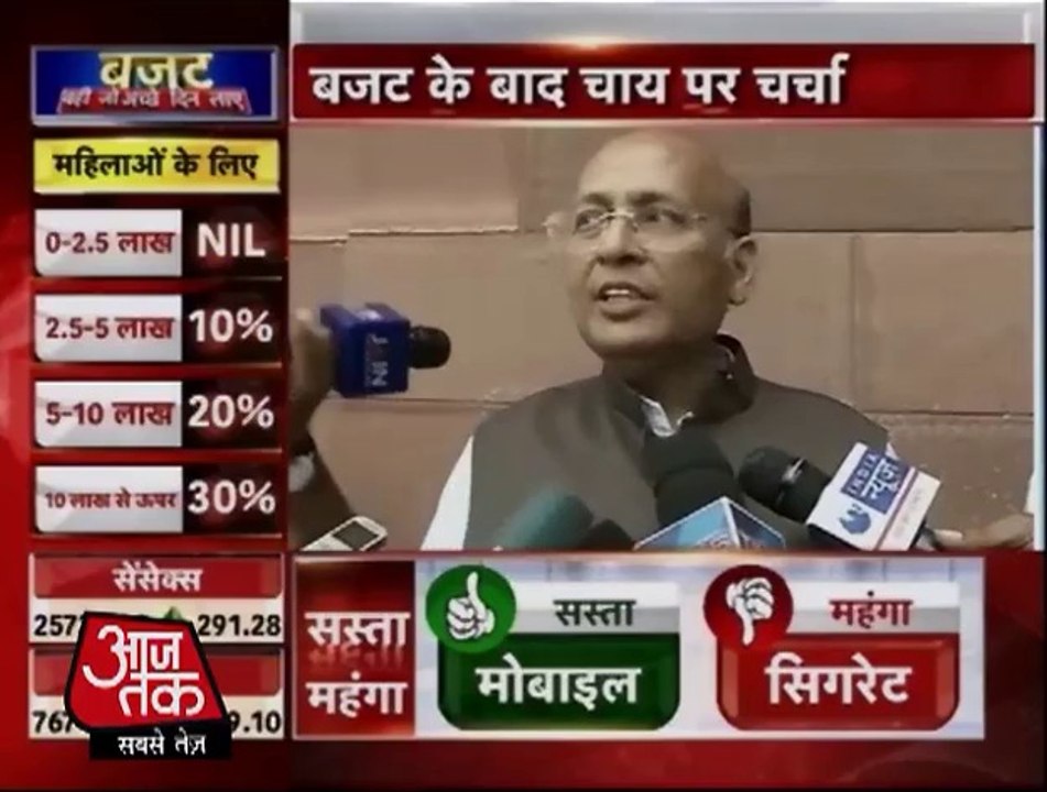 abhishek manu shingvi's reaction on the budget