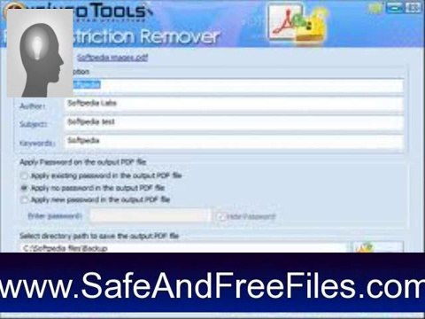Get SysInfoTools PDF Restriction Remover 2.0 Serial Number Free Download
