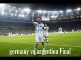 Live FIFA World Cup 2014 FINAL Telecast