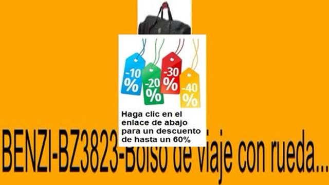 Vender en BENZI-BZ3823-Bolso de viaje con rueda... Opiniones