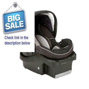 Clearance Eddie Bauer Surefit Infant Car Seat GRAY Review