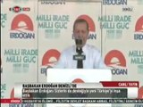 Başbakan Erdoğan Denizli Mitinginde Konuşuyor. Başbakan Erdoğan Tarafsız Cumhurbaşkanı Olmayacağım, Milletin Taraftarı Olacağım Dedi