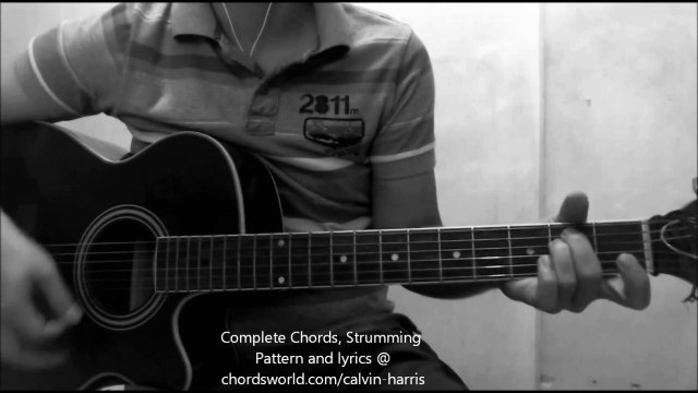 Summer Chords by Calvin Harris - How To Play - chordsworld.com