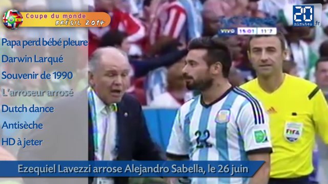 Les Noirs plus rapides pour Larqué, Lavezzi piégé à son propre jeu... Le zap Mondial du 10 juillet