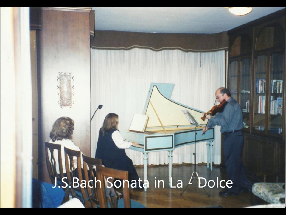 J.S.Bach sonata in La parte 1