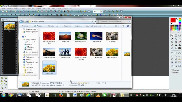 Comment redimensionner ses photos, par lot, avec photofiltre