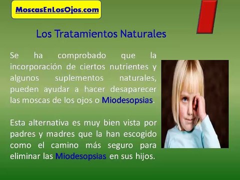 Miodesopsias En Niños y Sus Tratamientos : Cómo Curar Las Miodesopsias en Niños