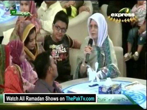 Pakistan Ramzan - Iftar with Aamir Liaqat on Express Ent - 10th July 2014 - part 4