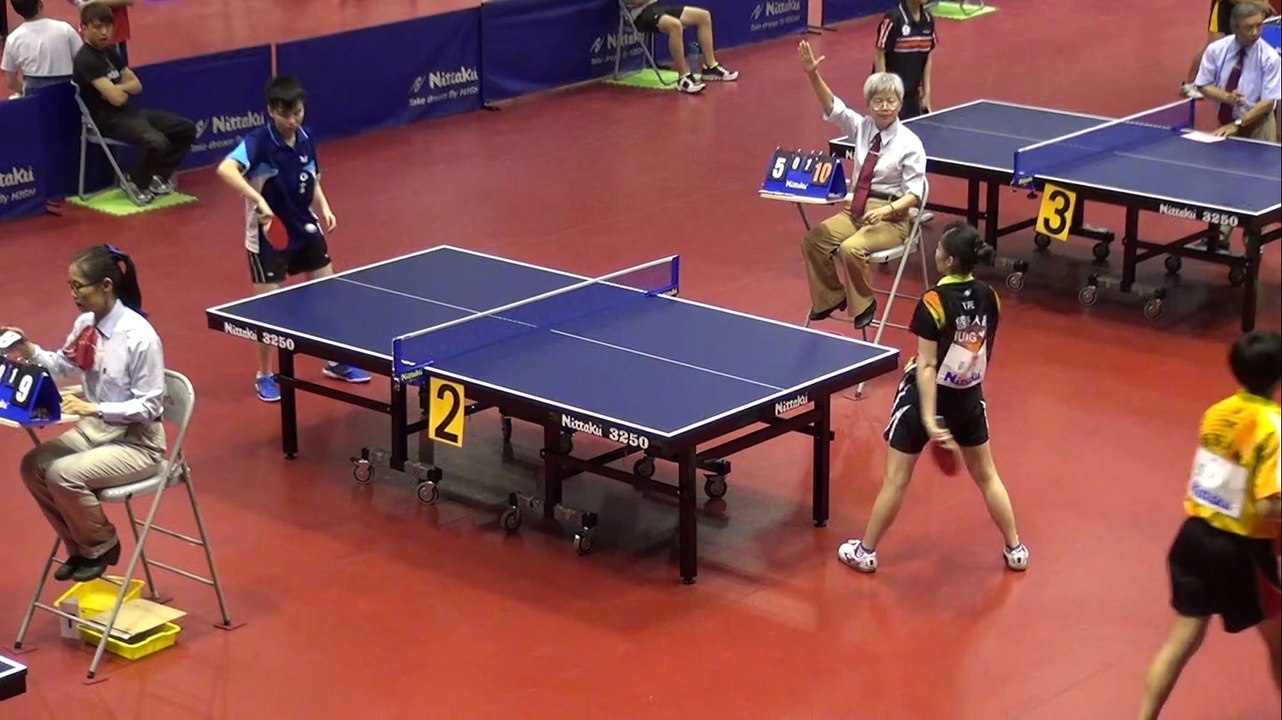 140710 U18 2nd Rnd 黃郁雯 3:2