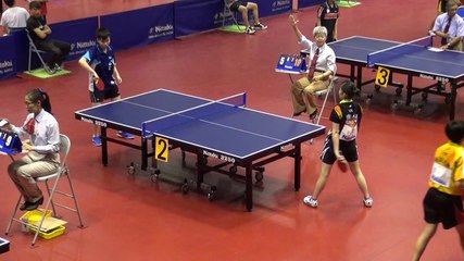 140710 U18 2nd Rnd 黃郁雯 3:2