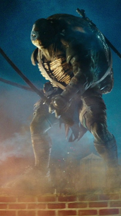 NINJA TURTLES : l’affiche animée de Leonardo