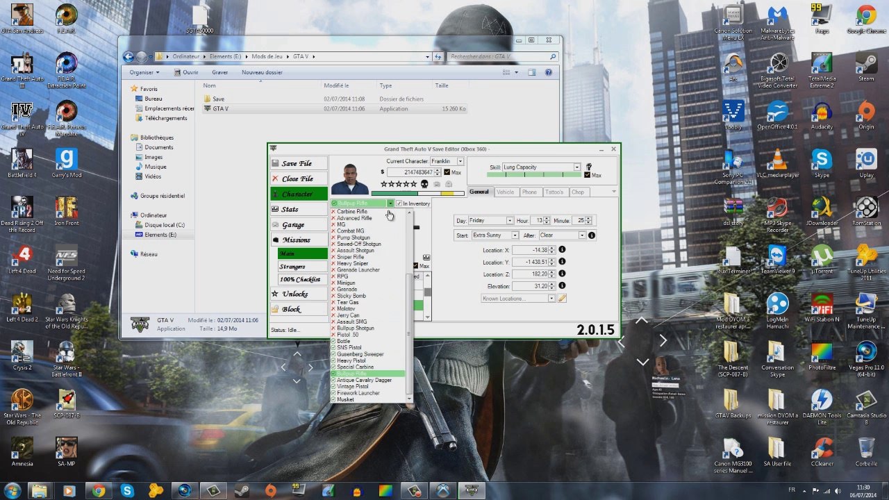 [Tutoriel] Grand Theft Auto V - Modder sa sauvegarde (Xbox 360)