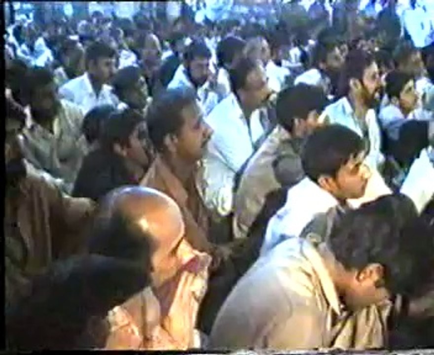 Zakir Malik Arshad Hussain Khokar of jalalpor p 1 majlis at Lahore