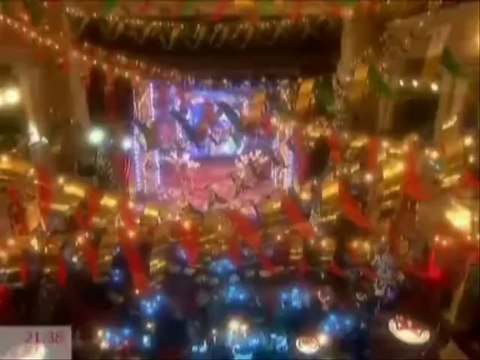 Окончание программы Две звезды и начало Оливье-шоу (Первый канал, 31.12.2008)