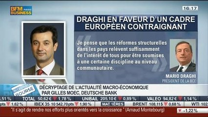 Arnaud Montebourg peut-il redresser l'économie de la France ?: Gilles Moec, dans Intégrale Bourse - 10/07