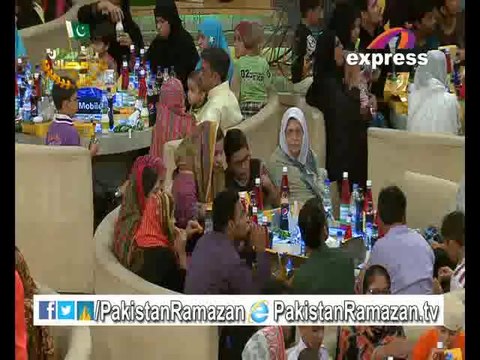 11th Iftari Azaan e Magrib in Pakistan Ramazan 10-7-2014 Part 13