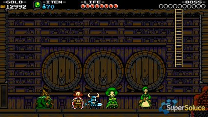 Walktrough Shovel Knight : Dancer of the Village