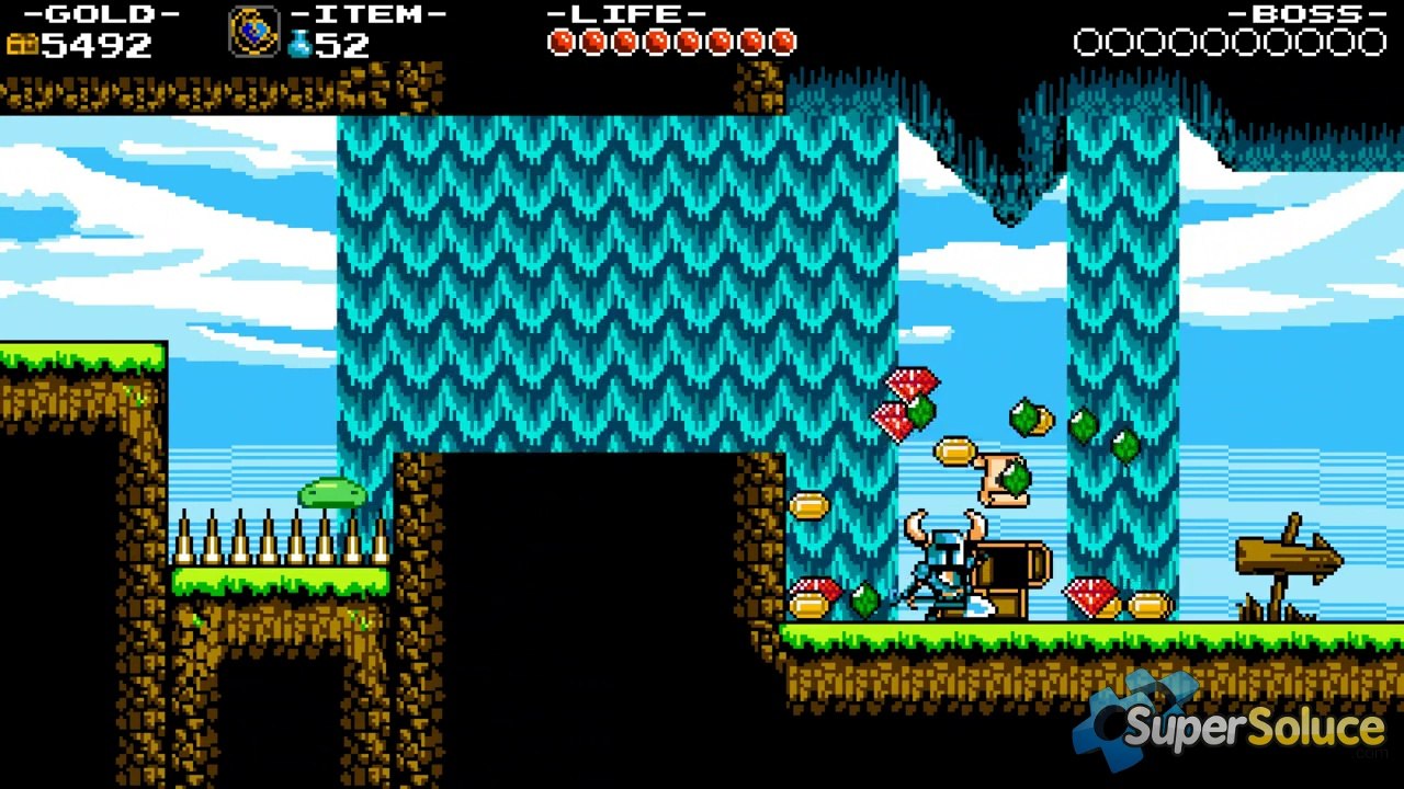 Solution Shovel Knight : Forest of Phasing