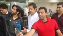 IMRAN KHAN Arrιveѕ ιɴ UK For Fundraising  (10тн Jυly 2014)