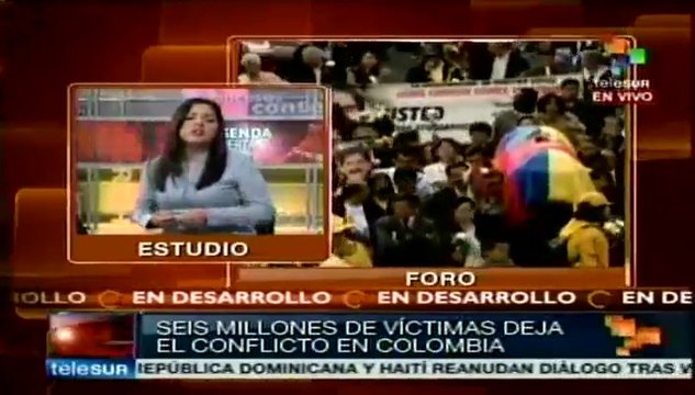 Abre en Bogotá el II Foro de Víctimas del conflicto armado