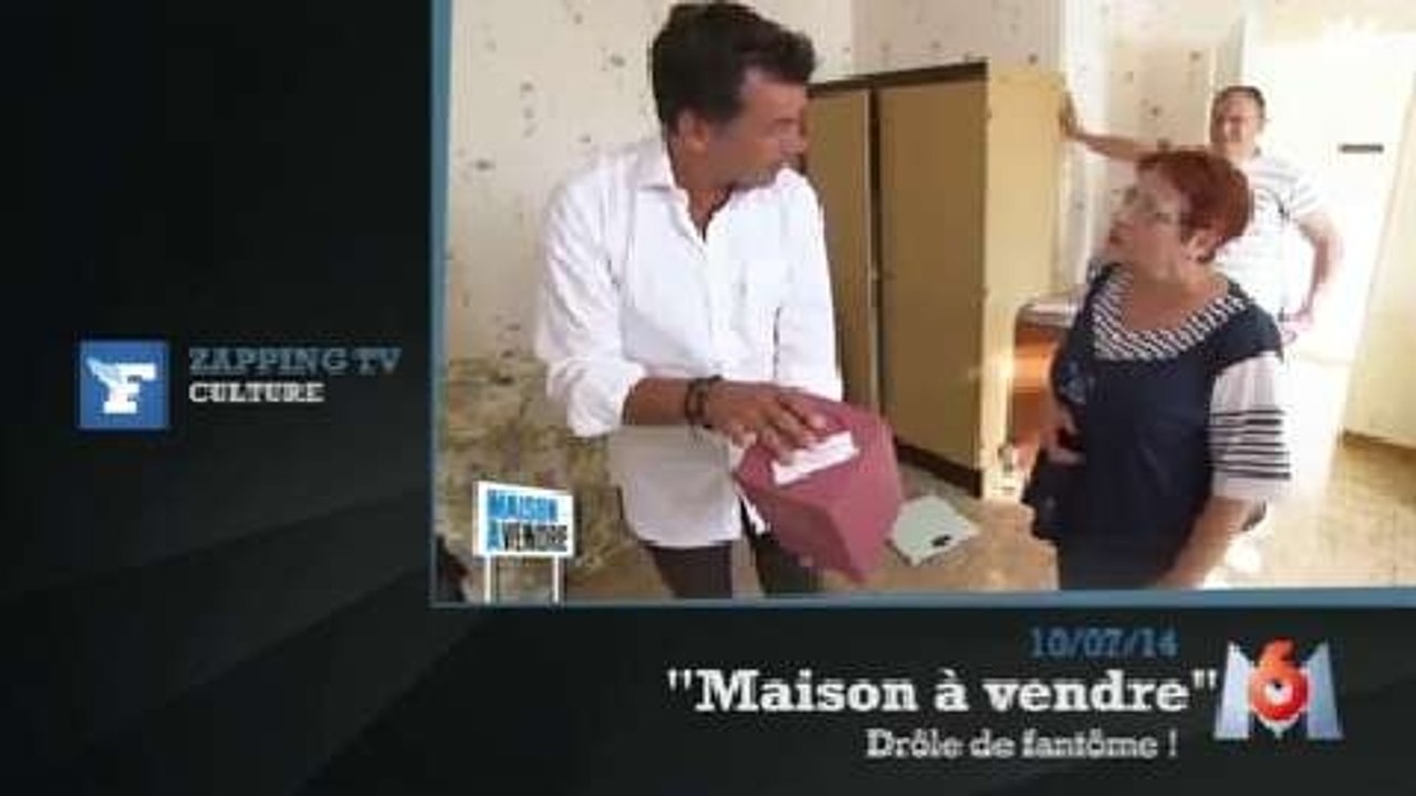 Zapping TV : Stéphane Plaza face à un drôle de fantôme sur M6