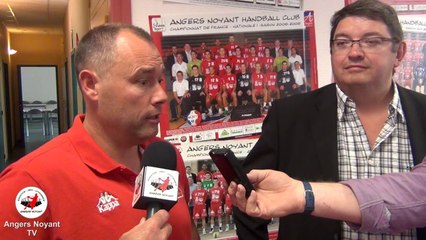 Laurent Sorin Entraineur Angers Noyant