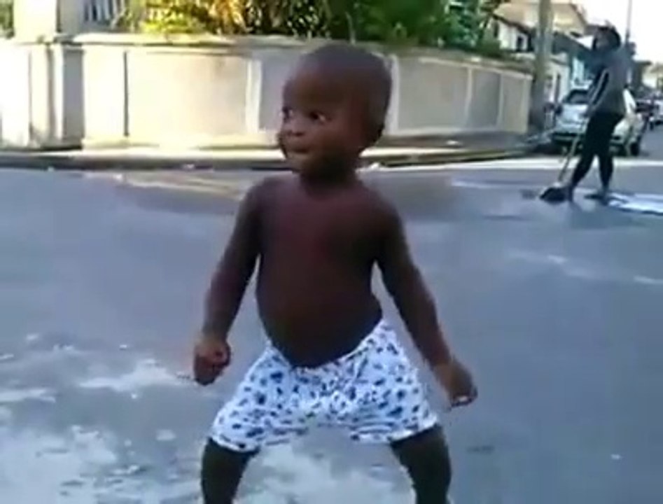 Brazilian boy dancing