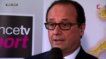 Interview avec Gérard Holtz à Reims à l'occasion de la 6ème étape du Tour de France