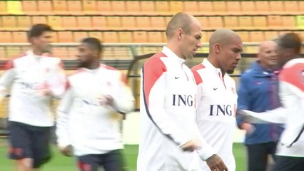 Holanda se prepara para enfrentar o Brasil