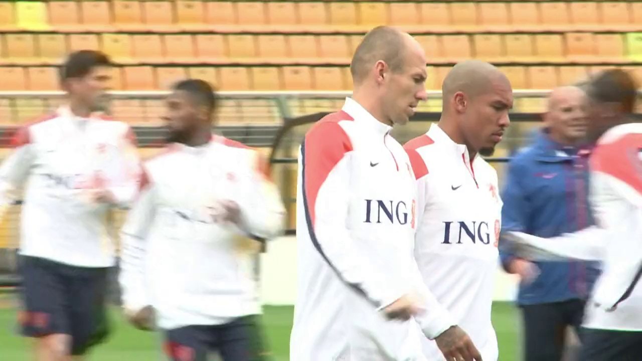 Holanda se prepara para enfrentar o Brasil