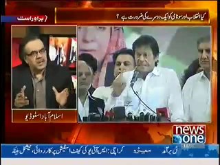 Imran Khan is very Sad on His Character Assasination -- Dr Shahid Masood