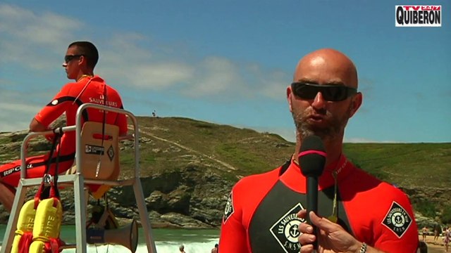 Belle-Île-en-Mer | Gwenn Le Franc Lifeguard SNSM | Belle-Île Télévision TVBI