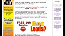 Free 100 Leads Daily For Your Lead System Network Business