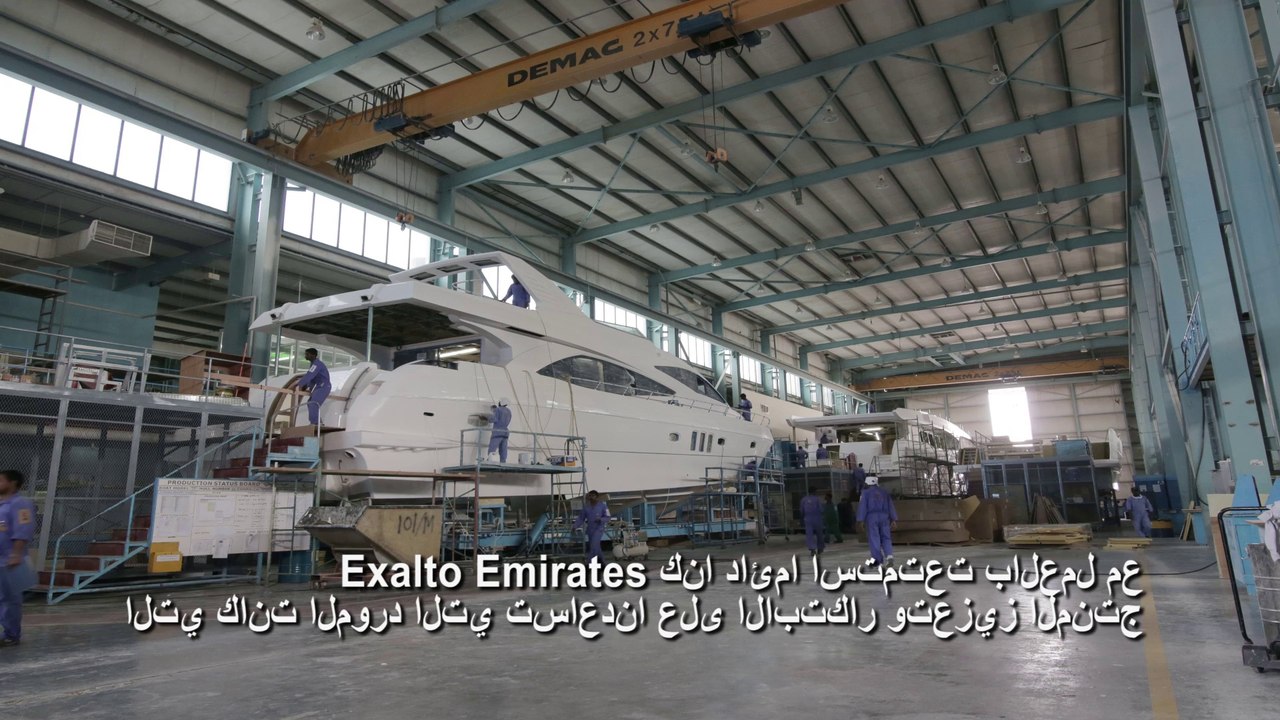 Exalto Emirates at Dubai Boat Show 2014 (GULF CRAFT Interview)