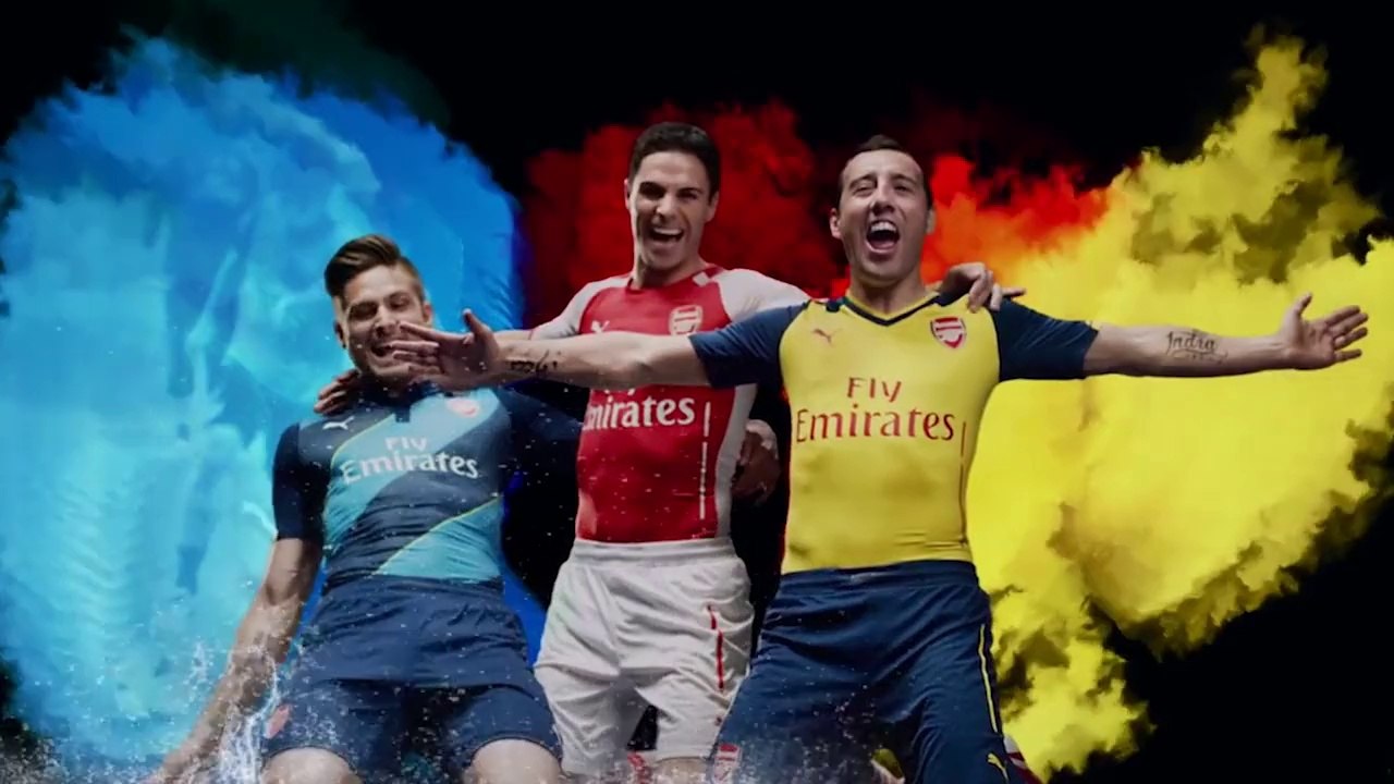Arsenal : les nouveaux maillots Puma dévoilés !