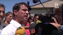 Réforme territoriale : Manuel Valls en visite à Vauvert