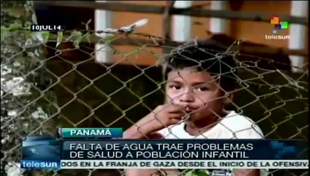 Panamá: habitantes de Arraiján piden al gobierno agua potable