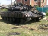 Ukrainian T-64 Tank Captured by Rebels 17 June 2014