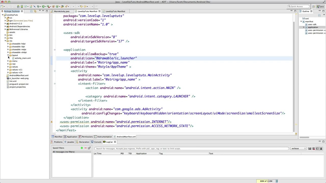 Android Development Tutorials #24 - How To Add Admob Ads To Make Money On Android Part 1