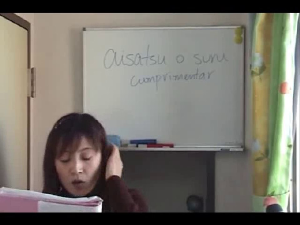 Curso de japonês Aula 2 (parte2)