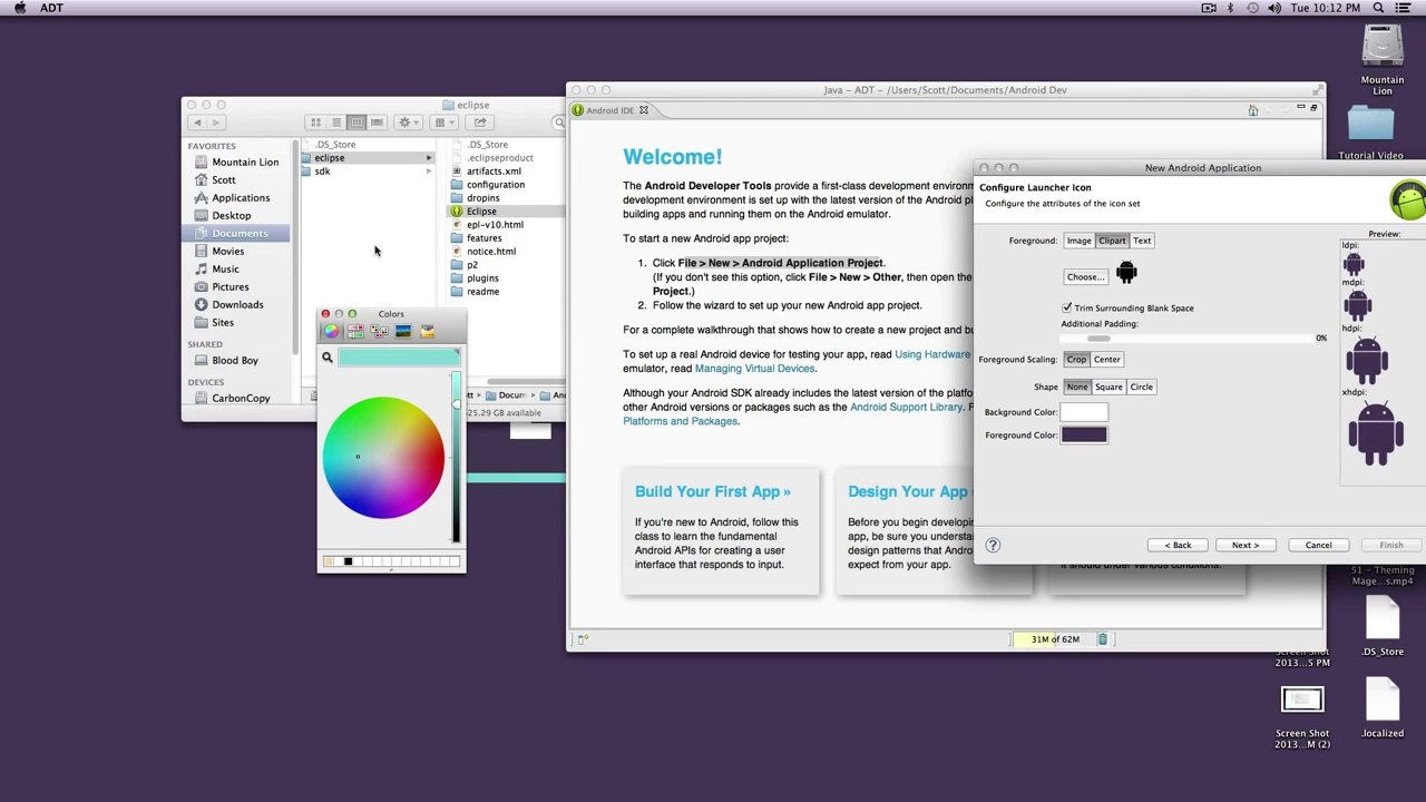 Android Development Tutorials #2 - Creating Your First Android App