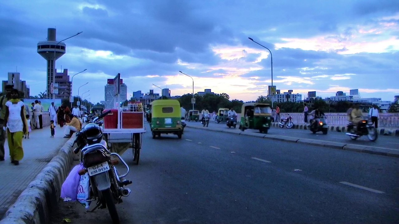 Nehru Bridge, Ahmedabad (India)