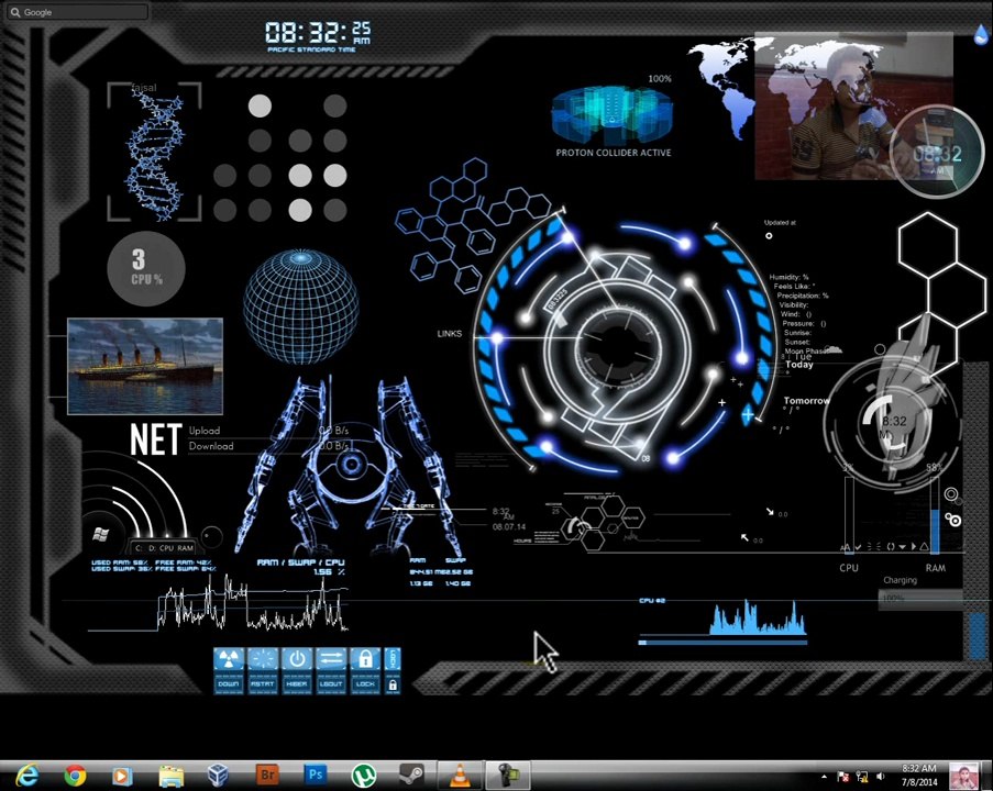 window 7 full 3d animation