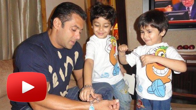 Salman Khan Loves PLAYING With KIDS At Home !