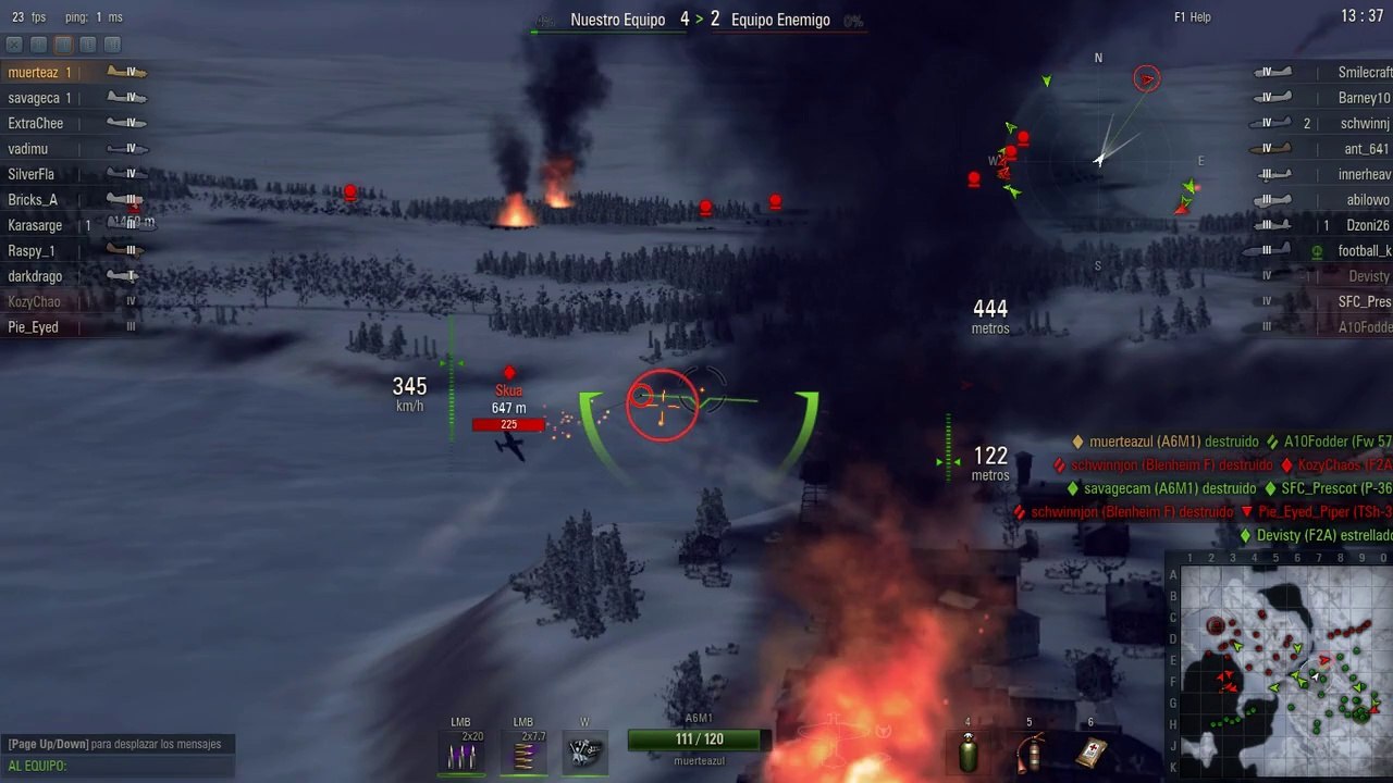 a6m 7 aviones