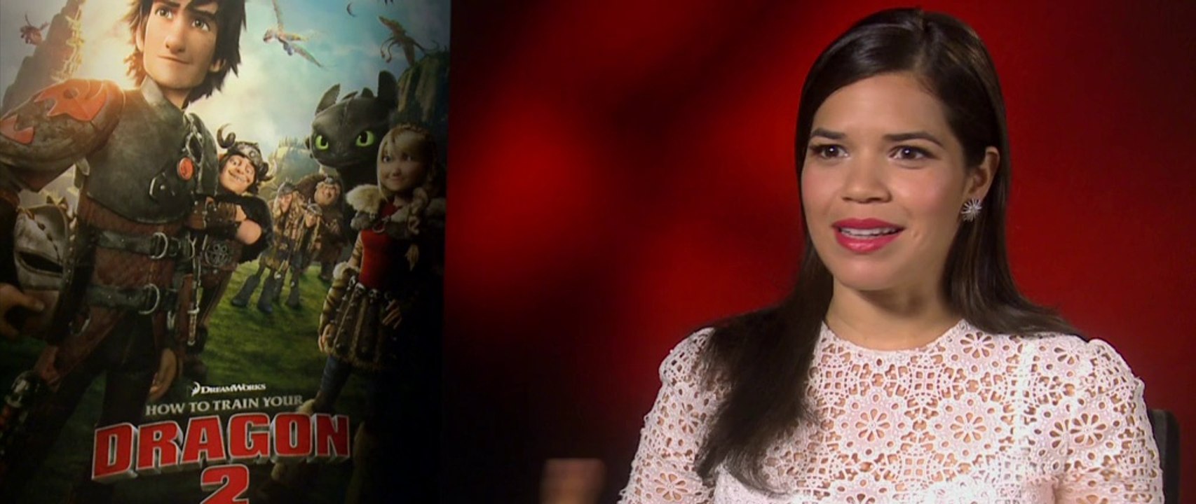 How To Train Your Dragon 2 - Exclusive Interview With America Ferrera & Cressida Cowell