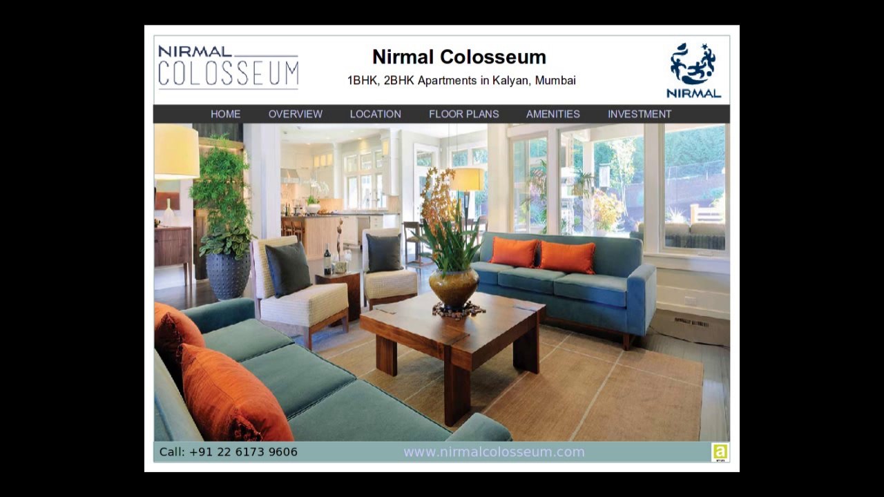 Nirmal Colosseum offers 1BHK, 2BHK Flats in Kalyan, Mumbai