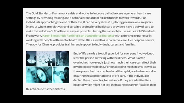 Karen Shearsmith-Farthing | Coordinating Services for the Best Palliative Care