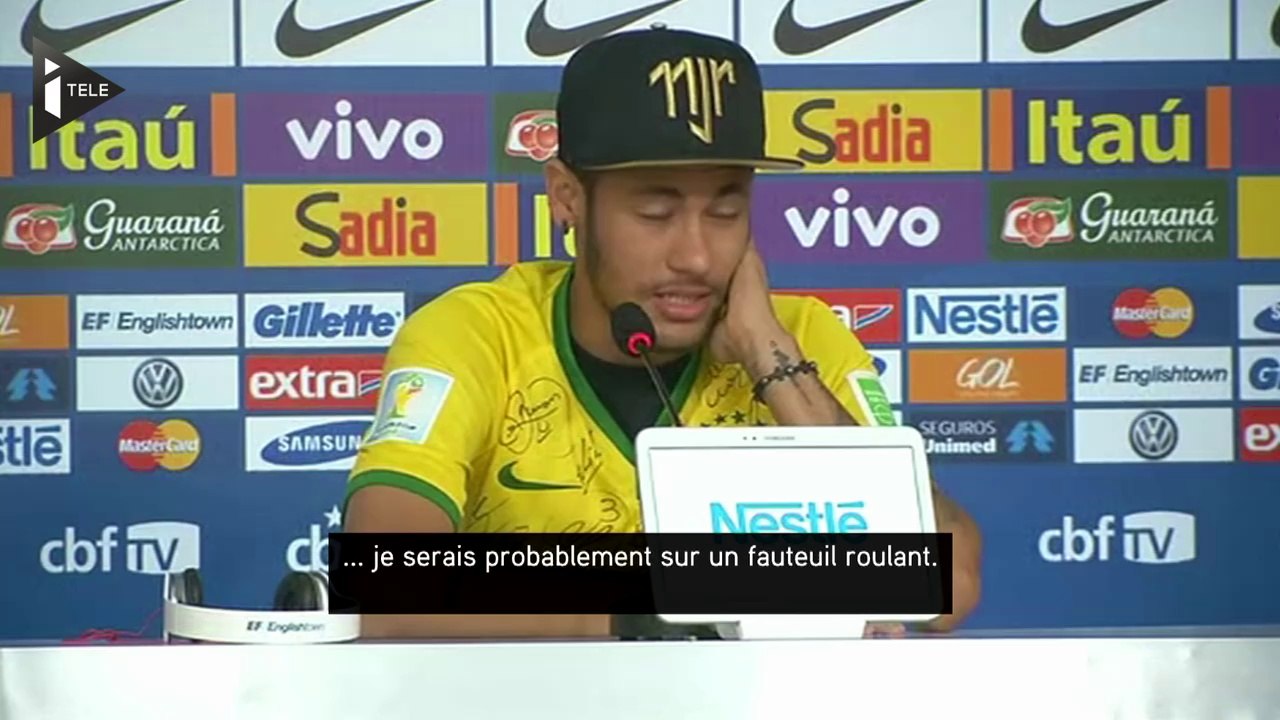 Les larmes de Neymar